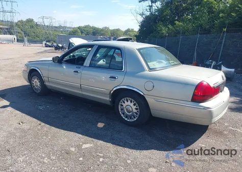 2004 Mercury Grand Marquis Gs z USA, uszkodzony, nr VIN 2MEFM74W64X625210